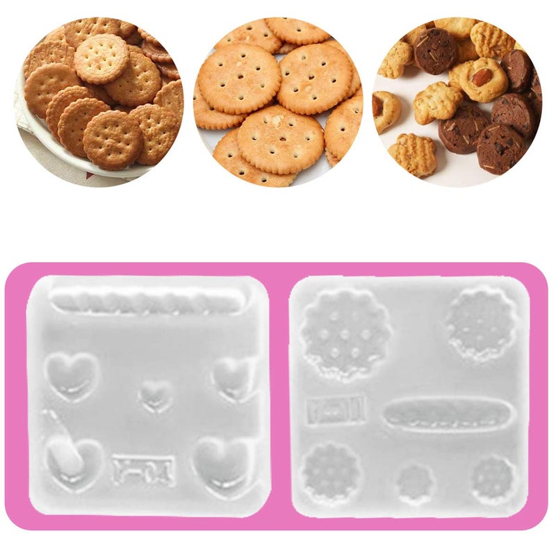 iSuperb 13 pcs Resin Mold Mini Cute Silicone Molds Epoxy Resin Casting DIY Chocolate, Sugar, Dessert (13 pcs) - Image 5